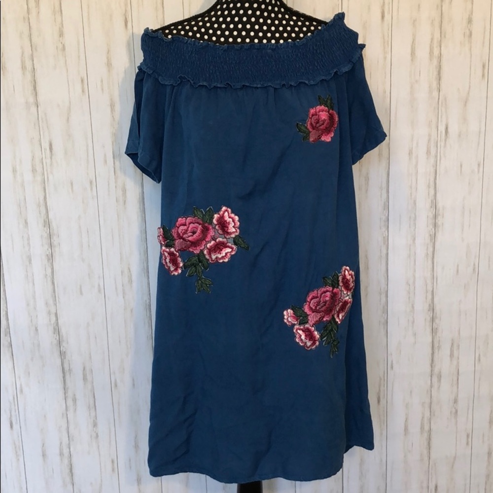 Off the shoulder dress